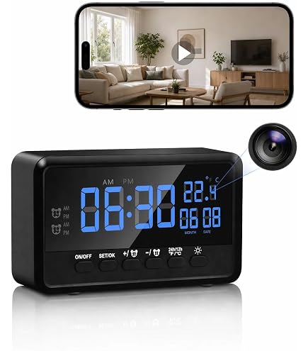 小型カメラ Bluetoothスピーカー 時計型カメラ HD防犯カメラ Amazon.co.jp: 小型カメラ 隠しカメラ Bluetoothスピーカー 時計型